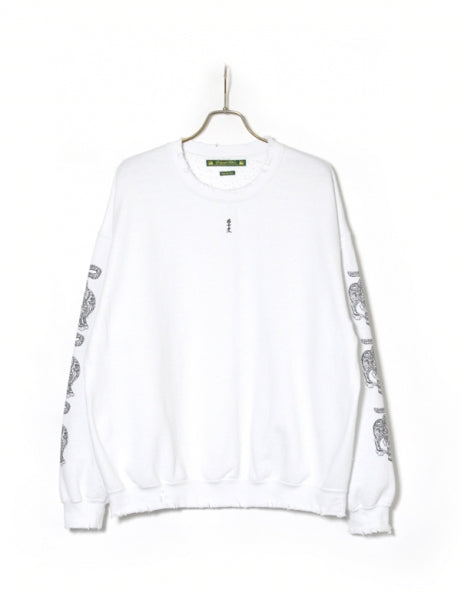 ORIENTAL SLEEVE SWEAT