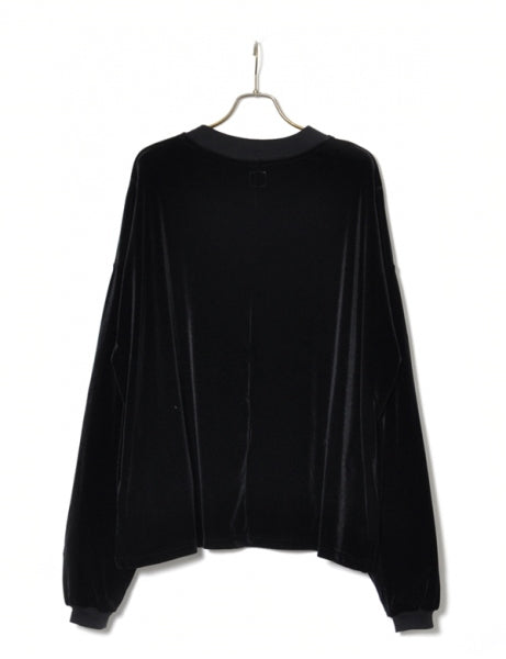 VELOUR L/S CUTSWEN