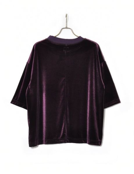 VELOUR POCKET H/S TEE
