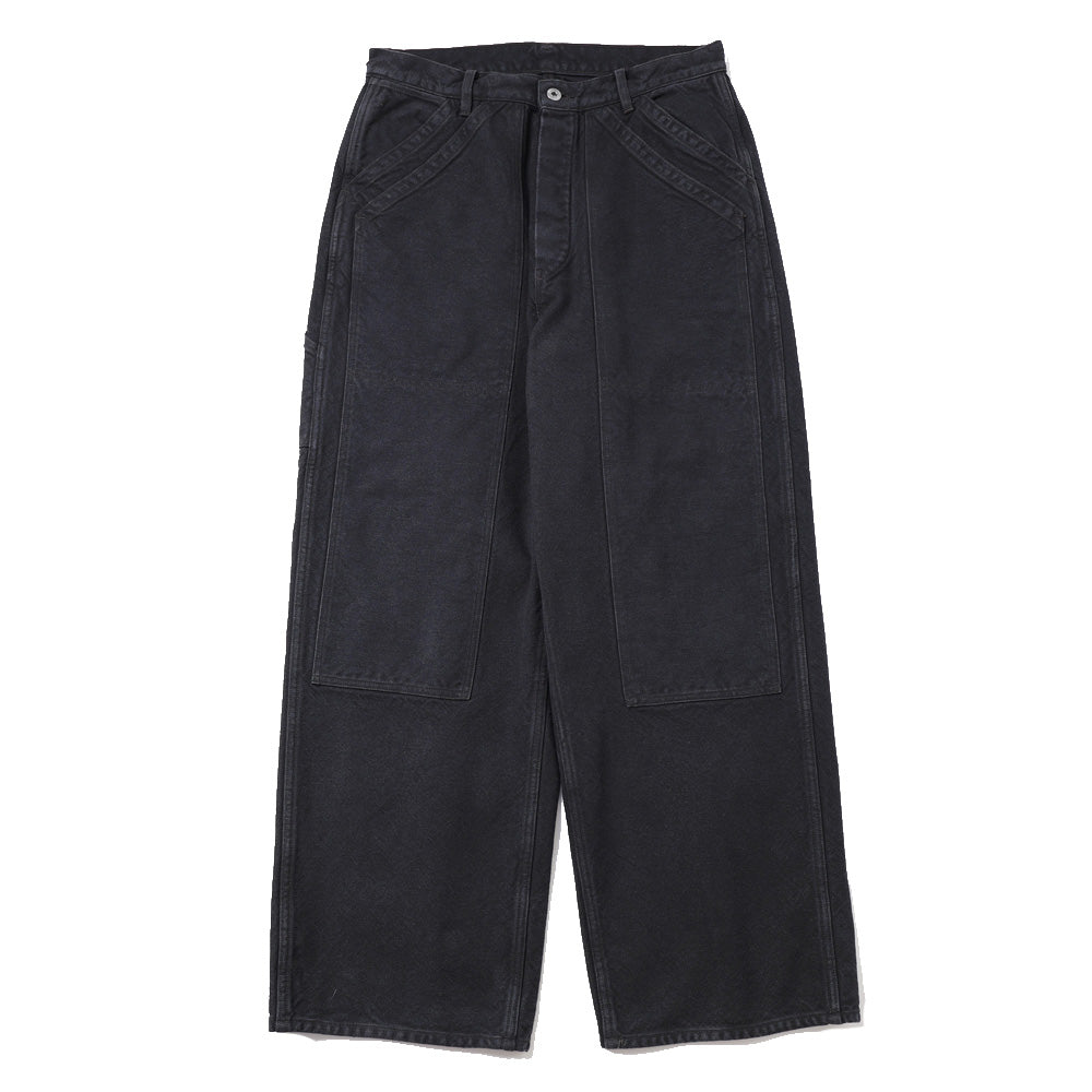Vintage Silk Hemp Double Knee Pants