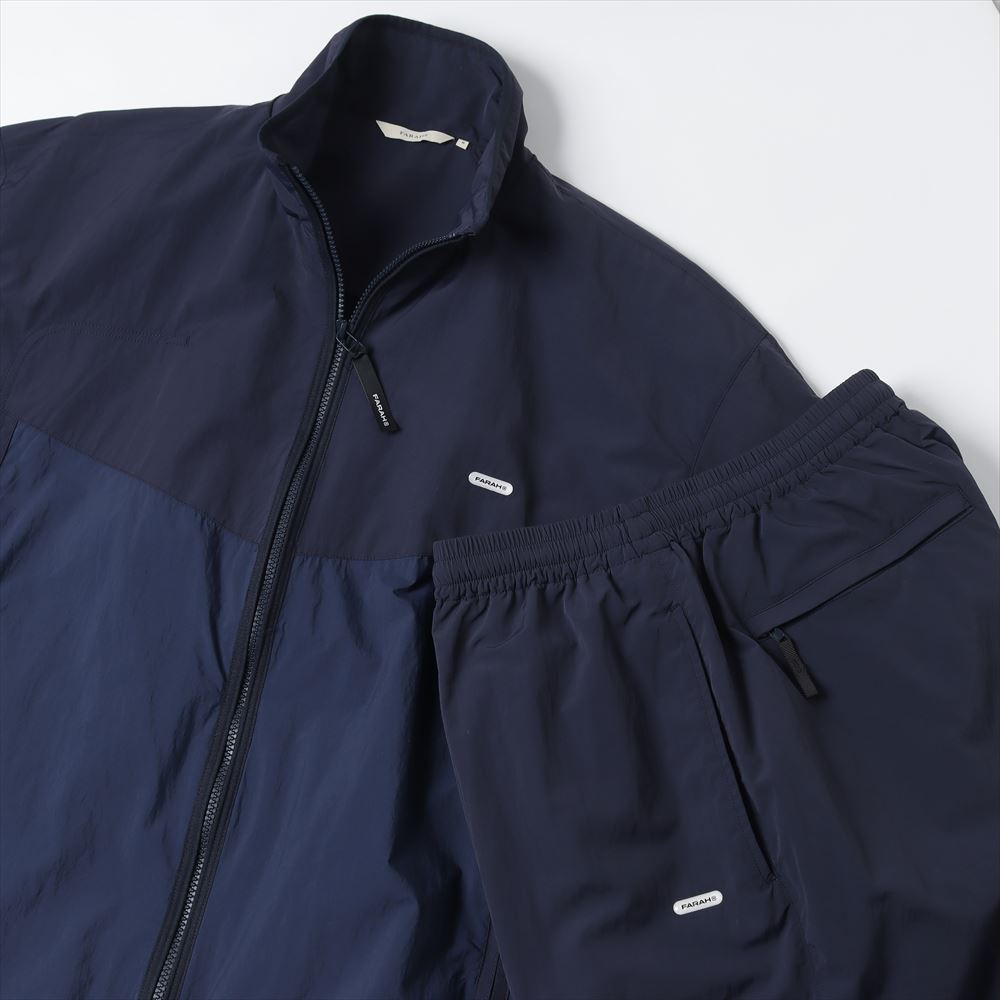 Nylon Zip Up Jacket