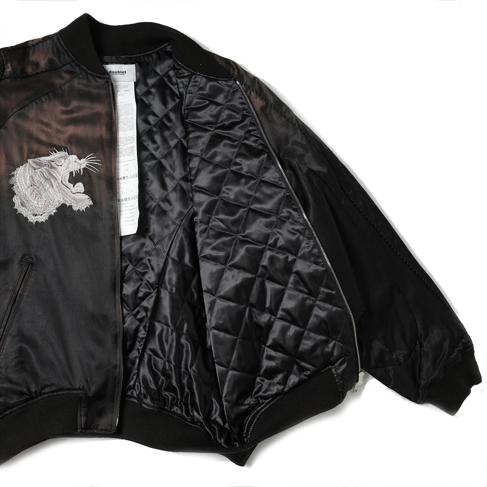 DISTORTED CUTTING SOUVENIOR JACKET