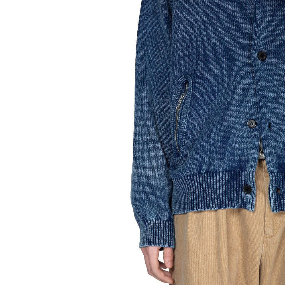 Vintage Dyed Knit Jacket