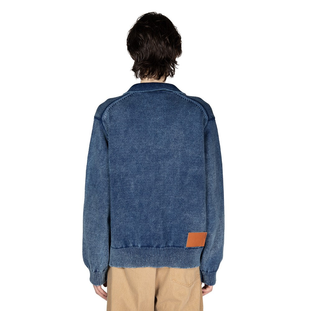 Vintage Dyed Knit Jacket