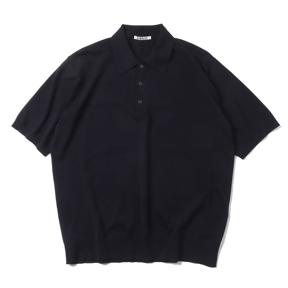 SUPER HIGH GAUGE COTTON KNIT POLO