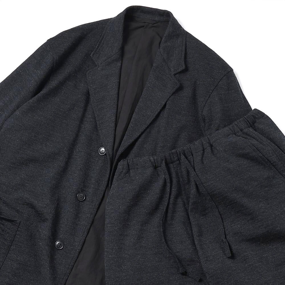 Wool knit jacket
