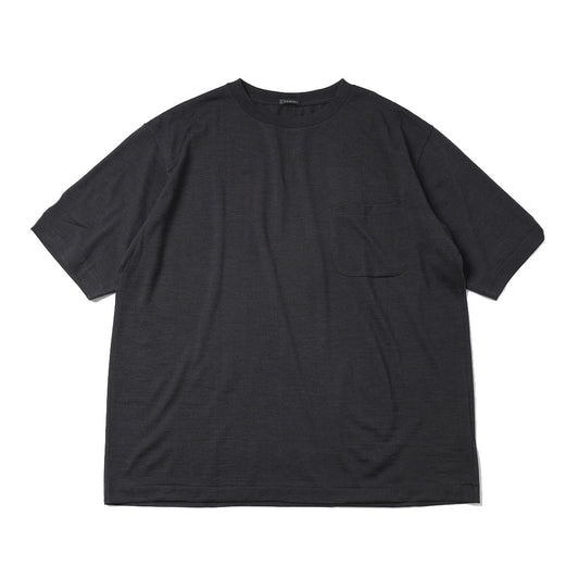 Summer wool short sleeve T-shirt