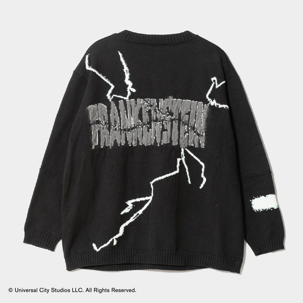 Frankenstein knitted pullover