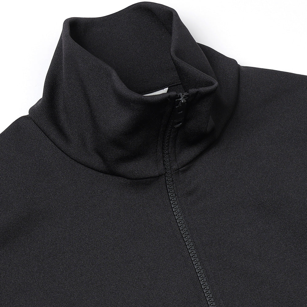 sports jersey high-necked zipup pullover