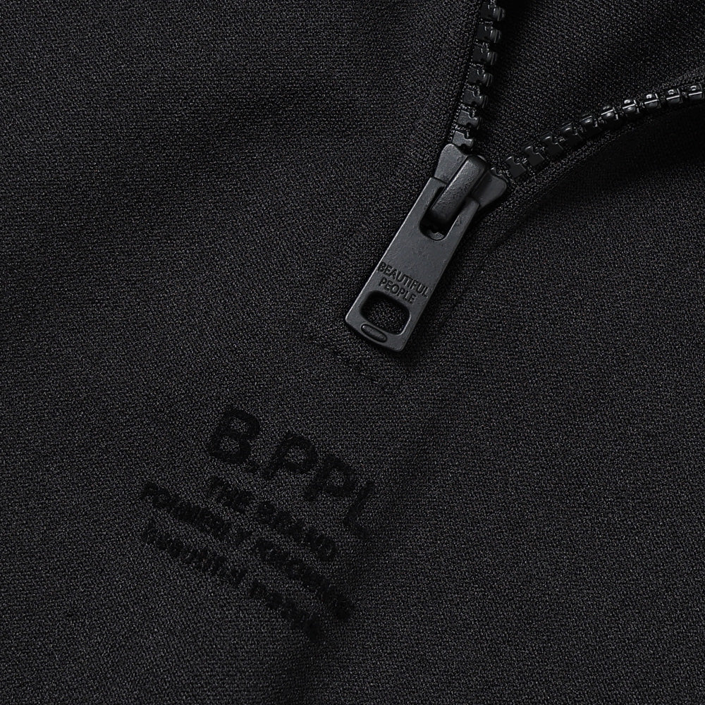 sports jersey high-necked zipup pullover
