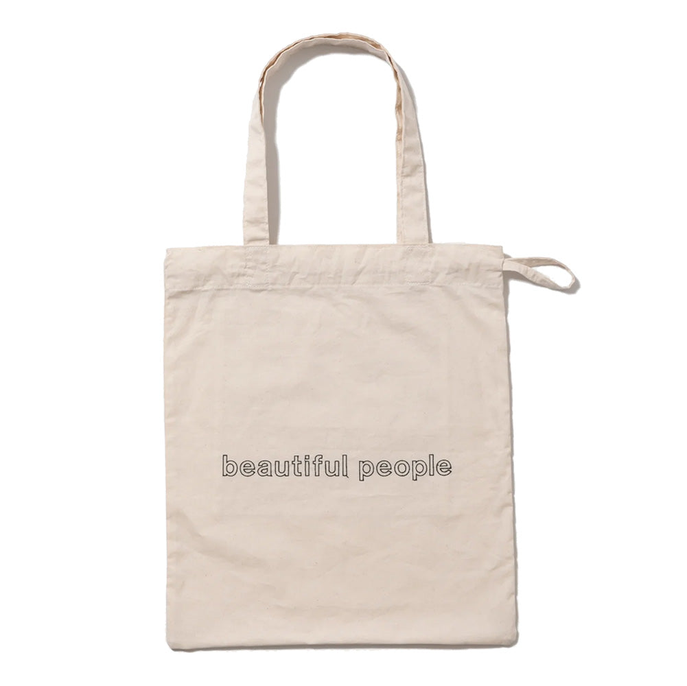 contour logo gathering tote bag