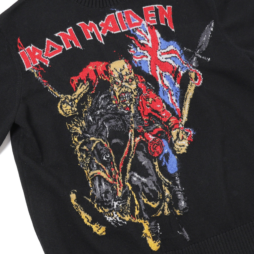 rock knit IRON MAIDEN