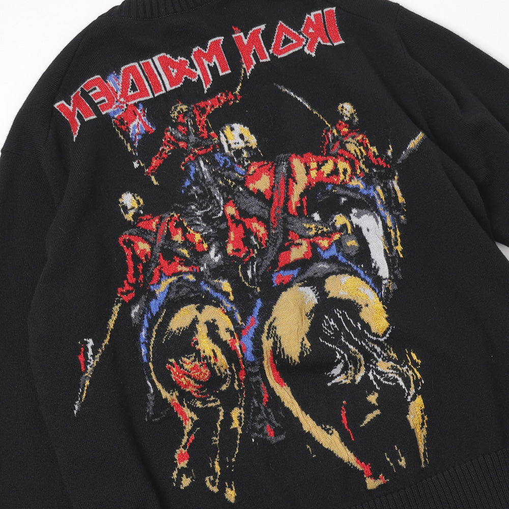 rock knit IRON MAIDEN