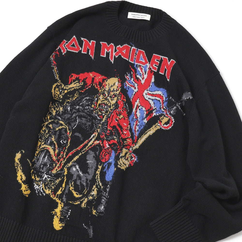 rock knit IRON MAIDEN