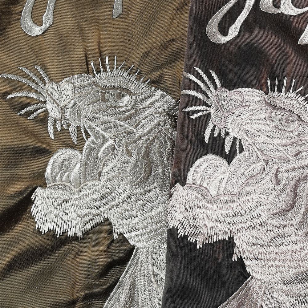 DISTORTED CUTTING SOUVENIOR JACKET