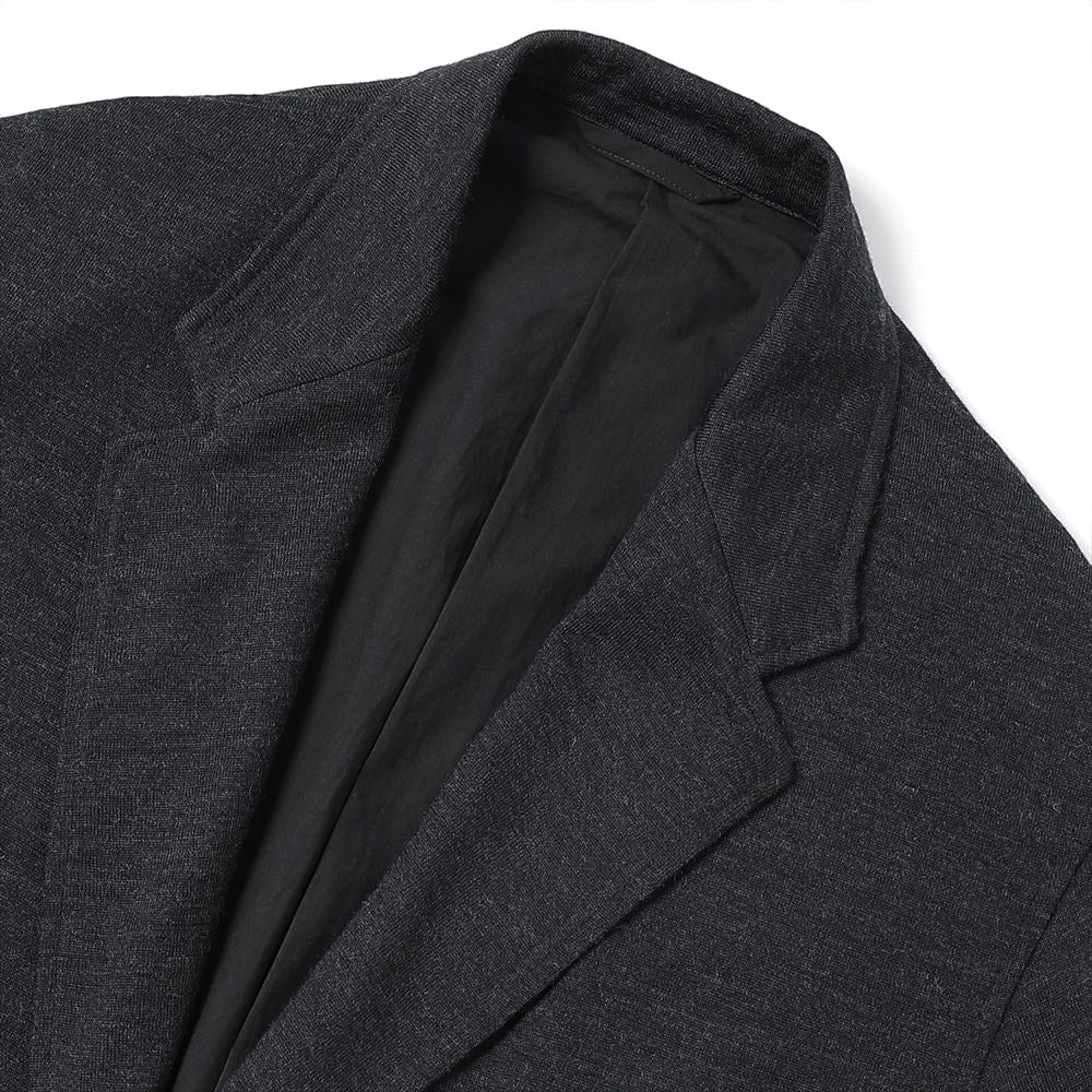 Wool knit jacket