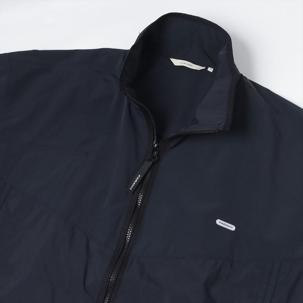 Nylon Zip Up Jacket
