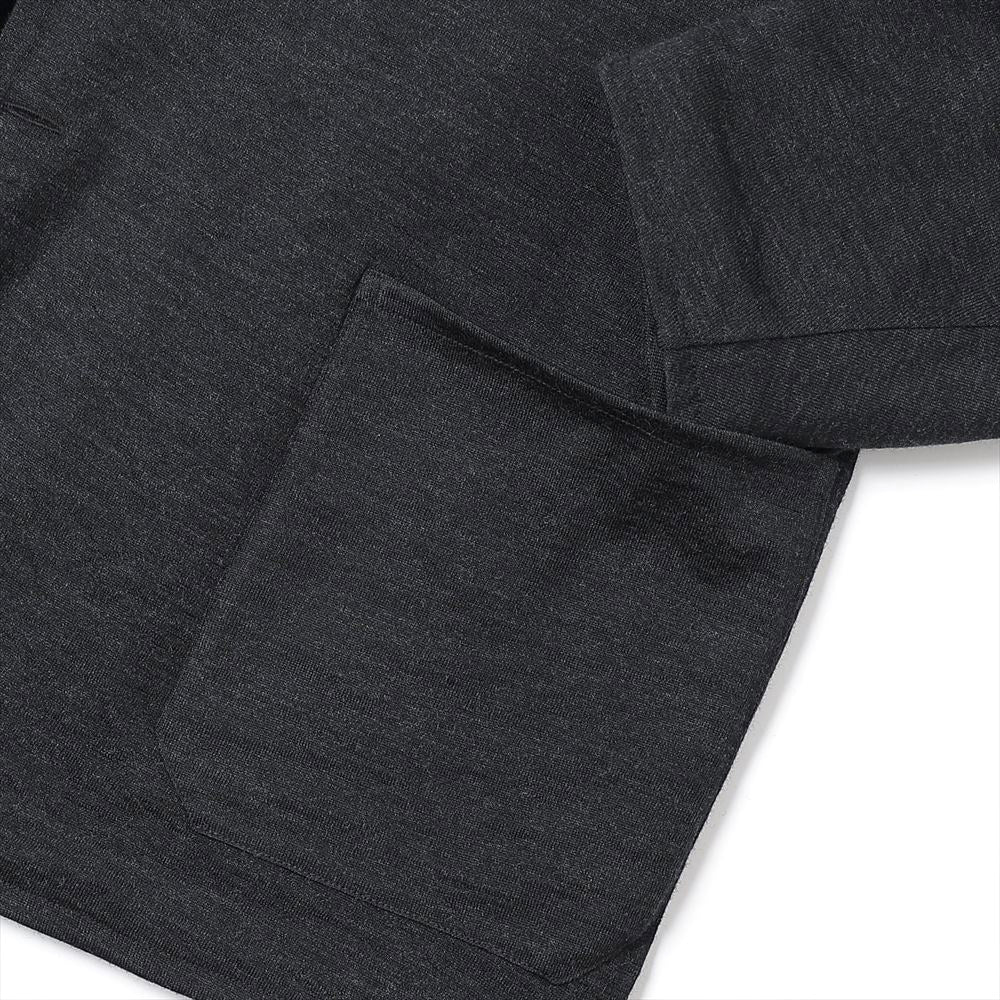 Wool knit jacket