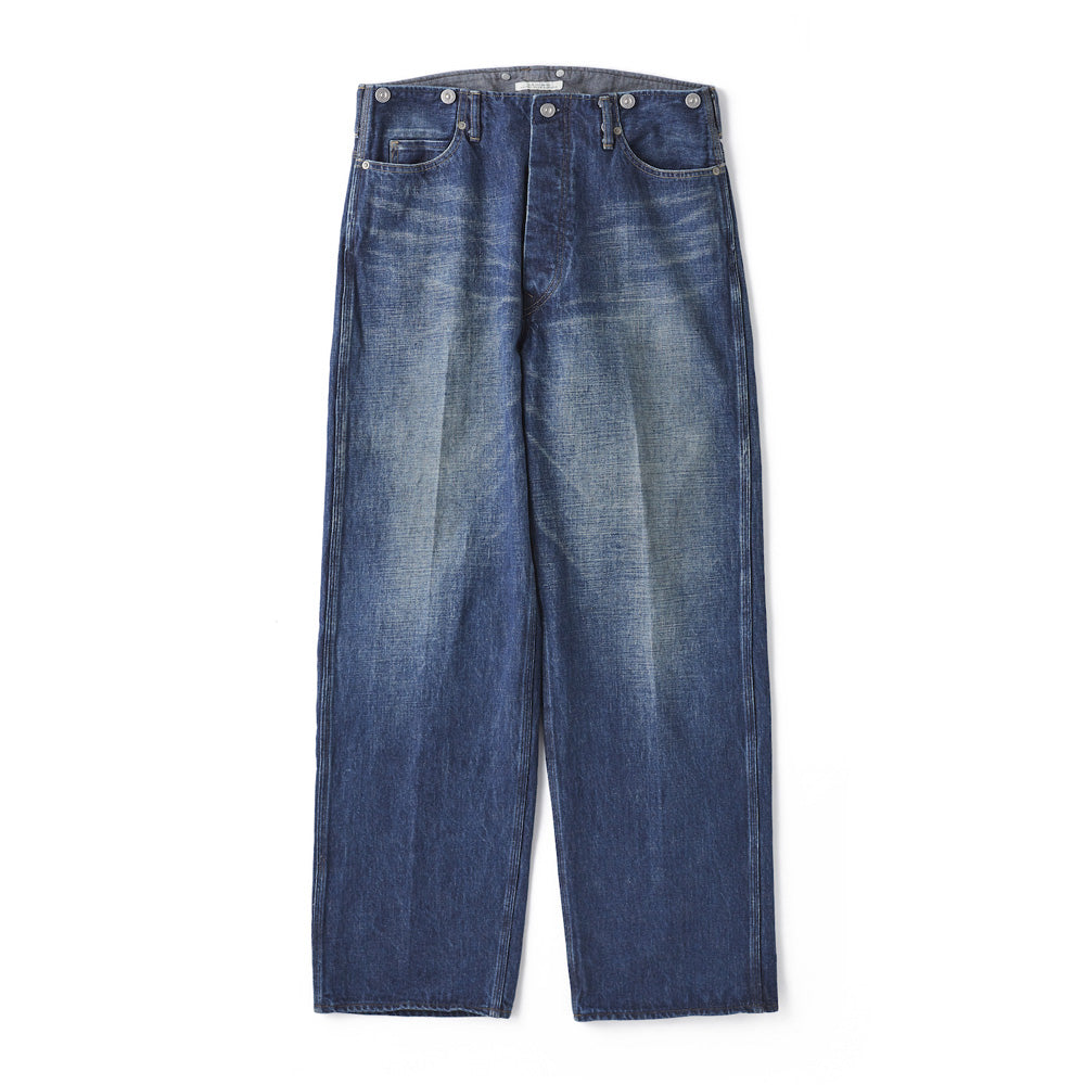 BELTLESS WAIST JEAN TROUSER 990 (FADE INDIGO)