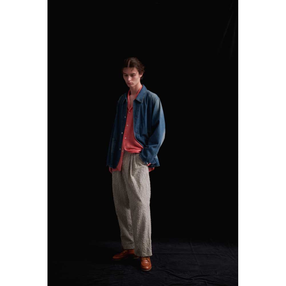 WORKERS JACKET TYPE TWO POCKET - 11oz Uneven yarn Denim -