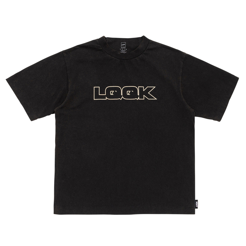 LQQK Studio (ルックスタジオ) Discharge Deconstruction Tee
