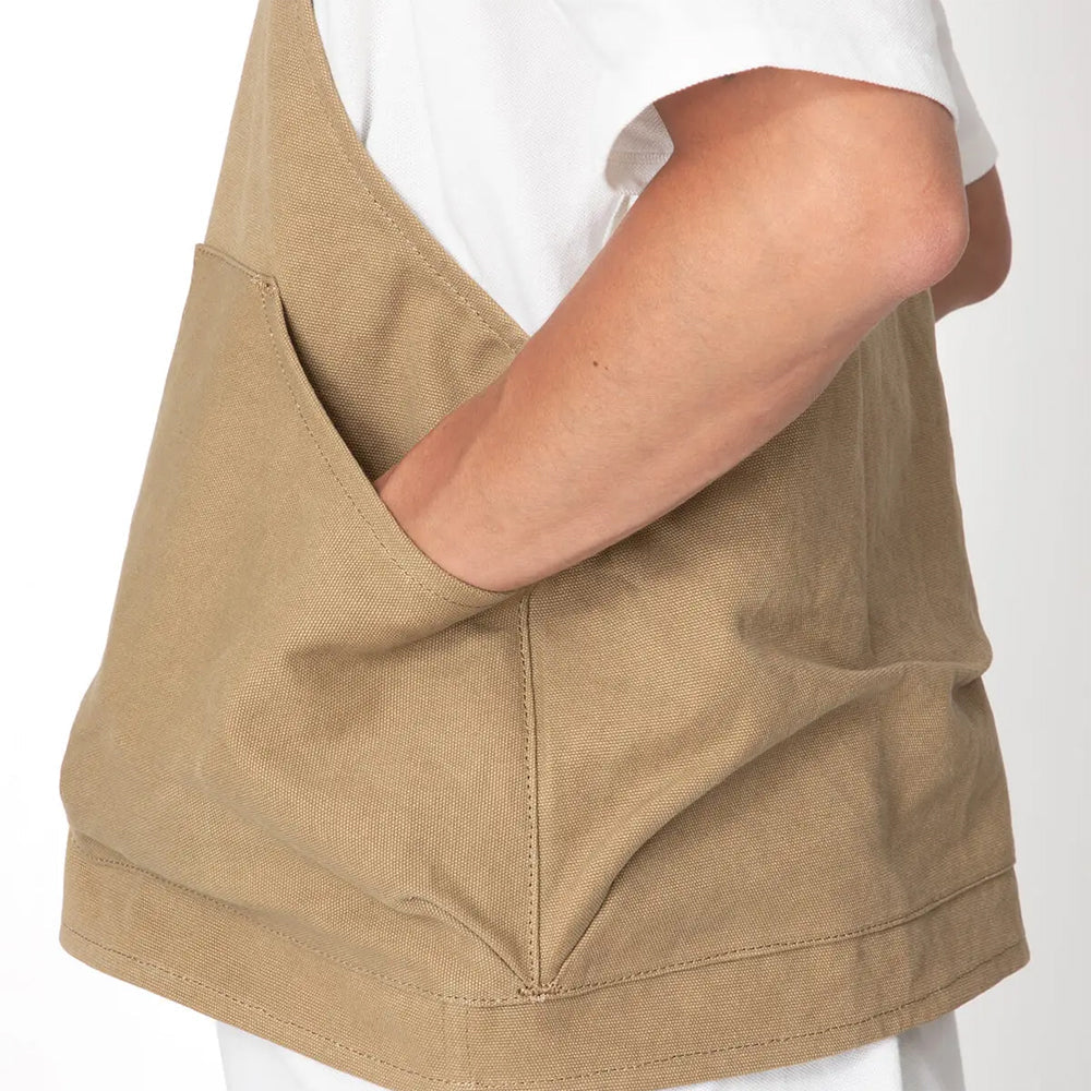 PLAY VEST COTTON CANVAS VINTAGE WASH