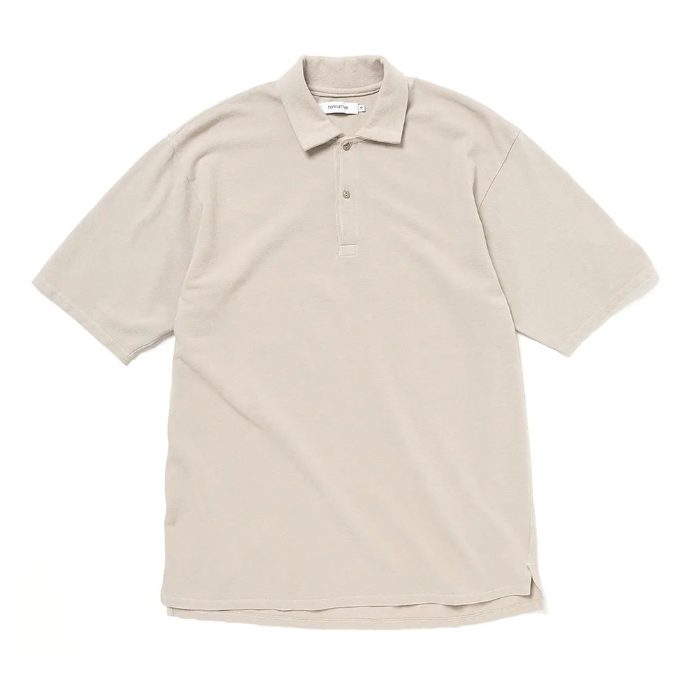 OFFICER S/S POLO SHIRT COTTON PIQUE OVERDYED