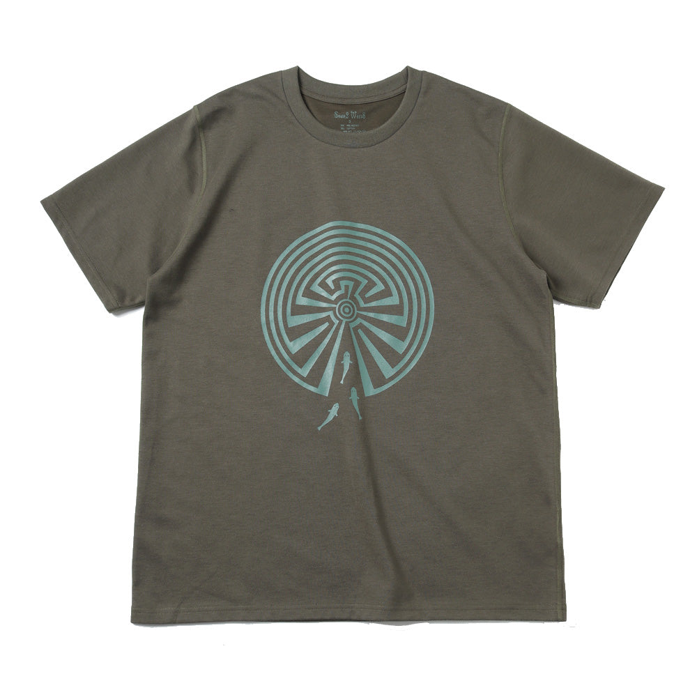 S/S Crew Neck Tee - Maze