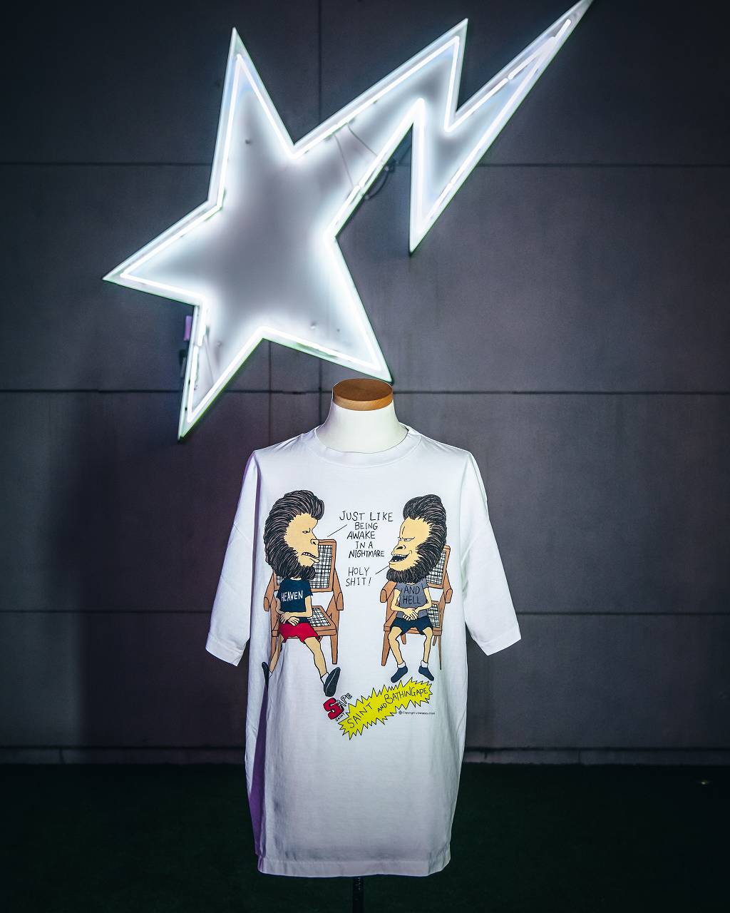 AP-SS TEE/HVN & HELL/WHT