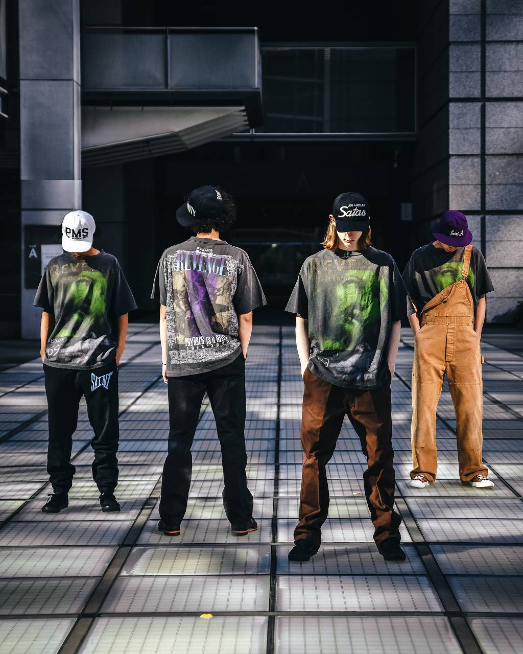 BJ-SS TEE/REVENGE/BLACK