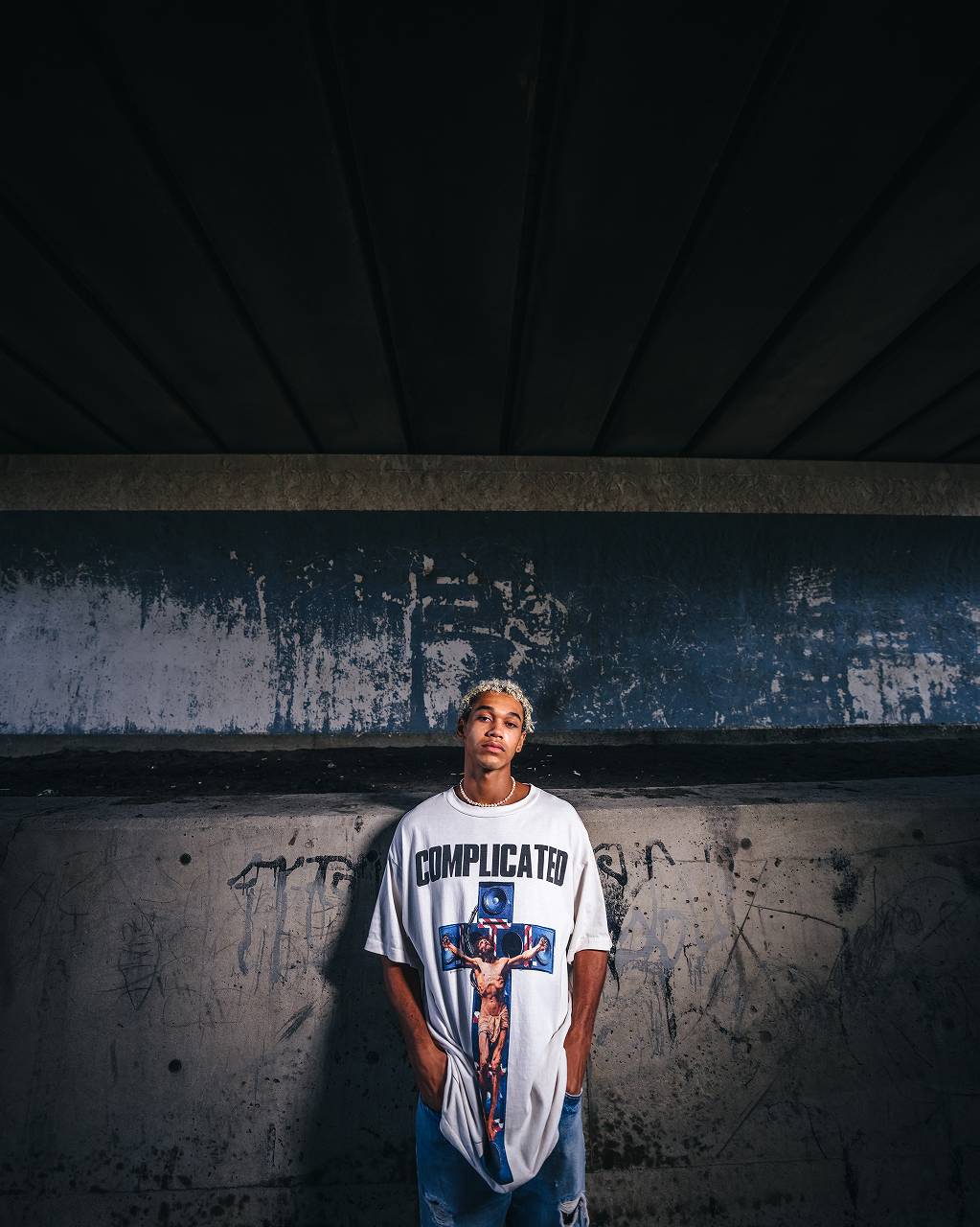 KK_SS TEE/COMPLICATED/WHITE