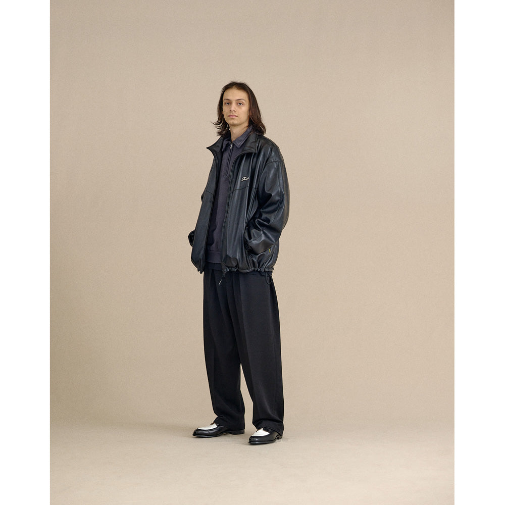 Two Tuck Wide Tapered Pants