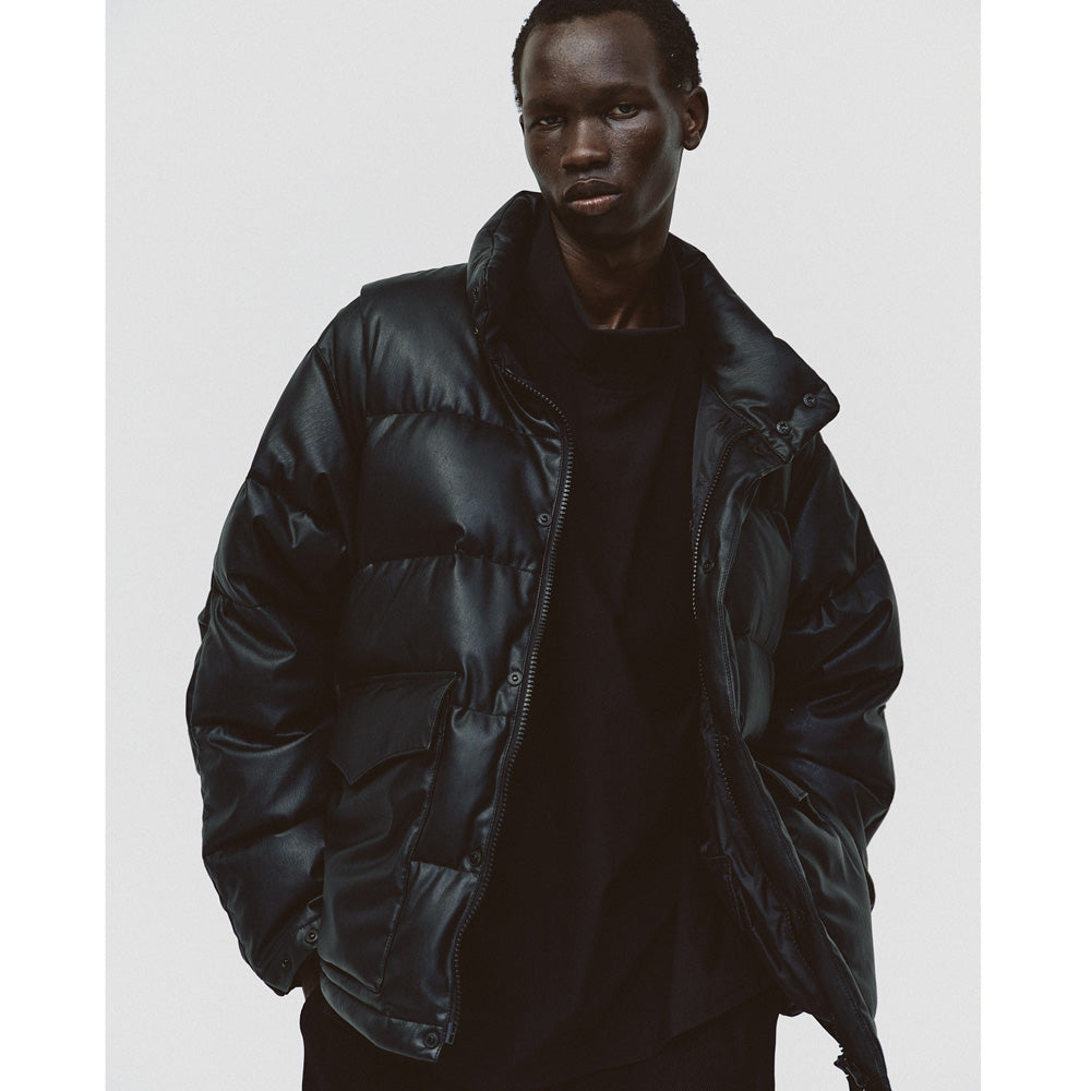 TECH 2WAY SYNTHETIC SKIN DOWN JACKET