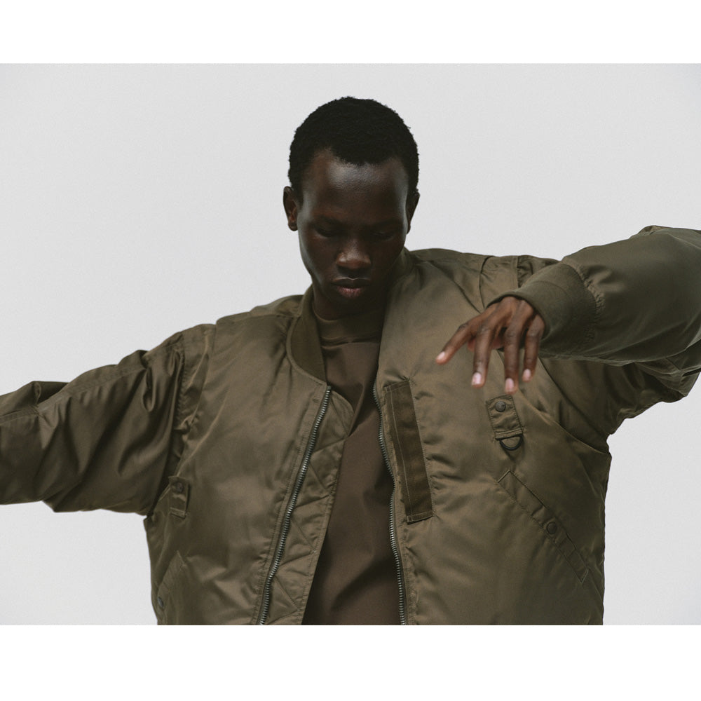 TECH 2WAY MA-1 DOWN JACKET
