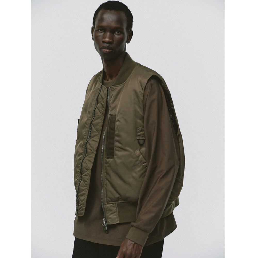 TECH 2WAY MA-1 DOWN JACKET