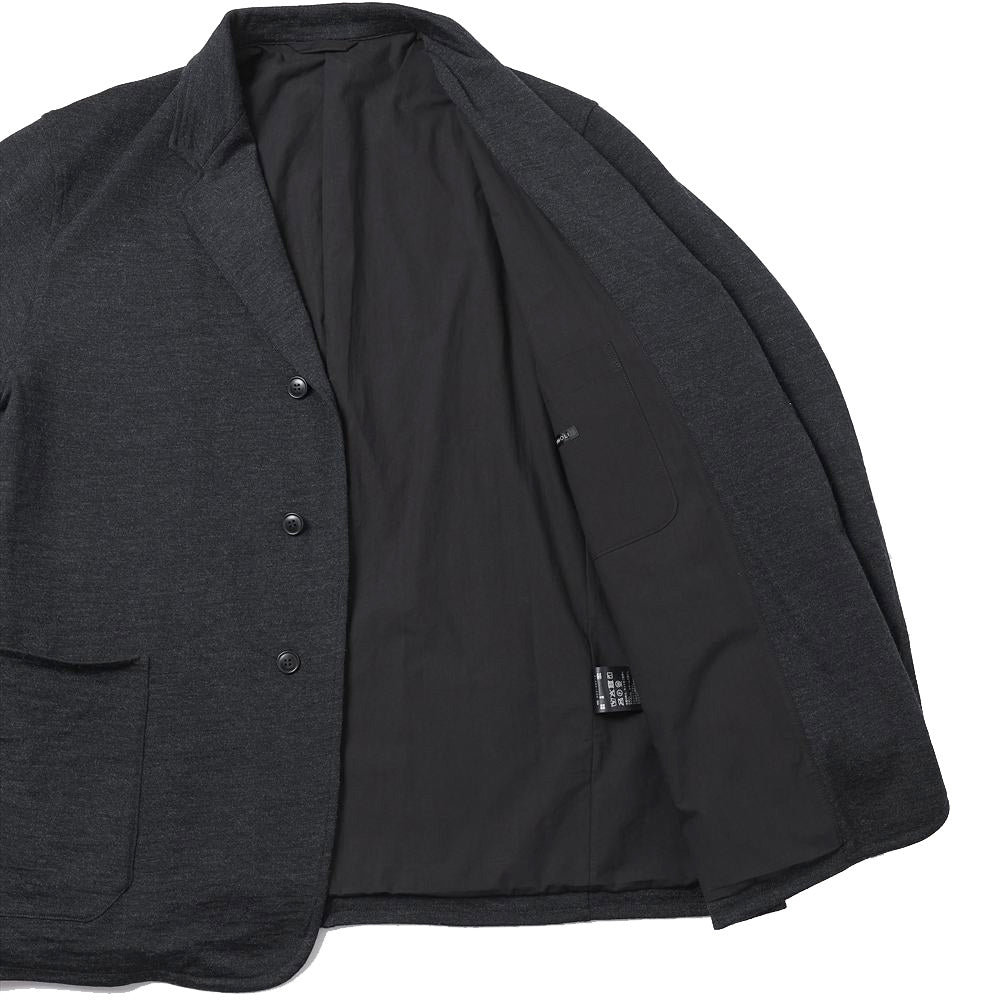 Wool knit jacket