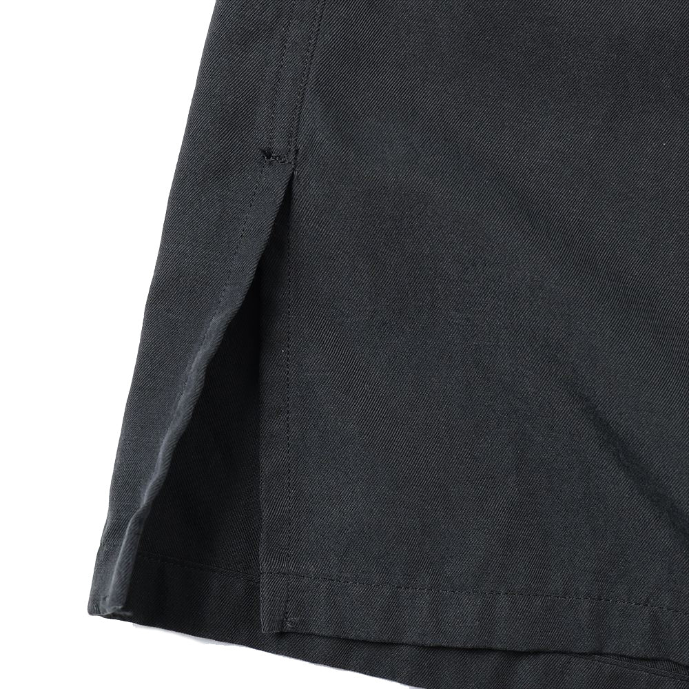 Silk Cotton Open Collar S/S Shirt