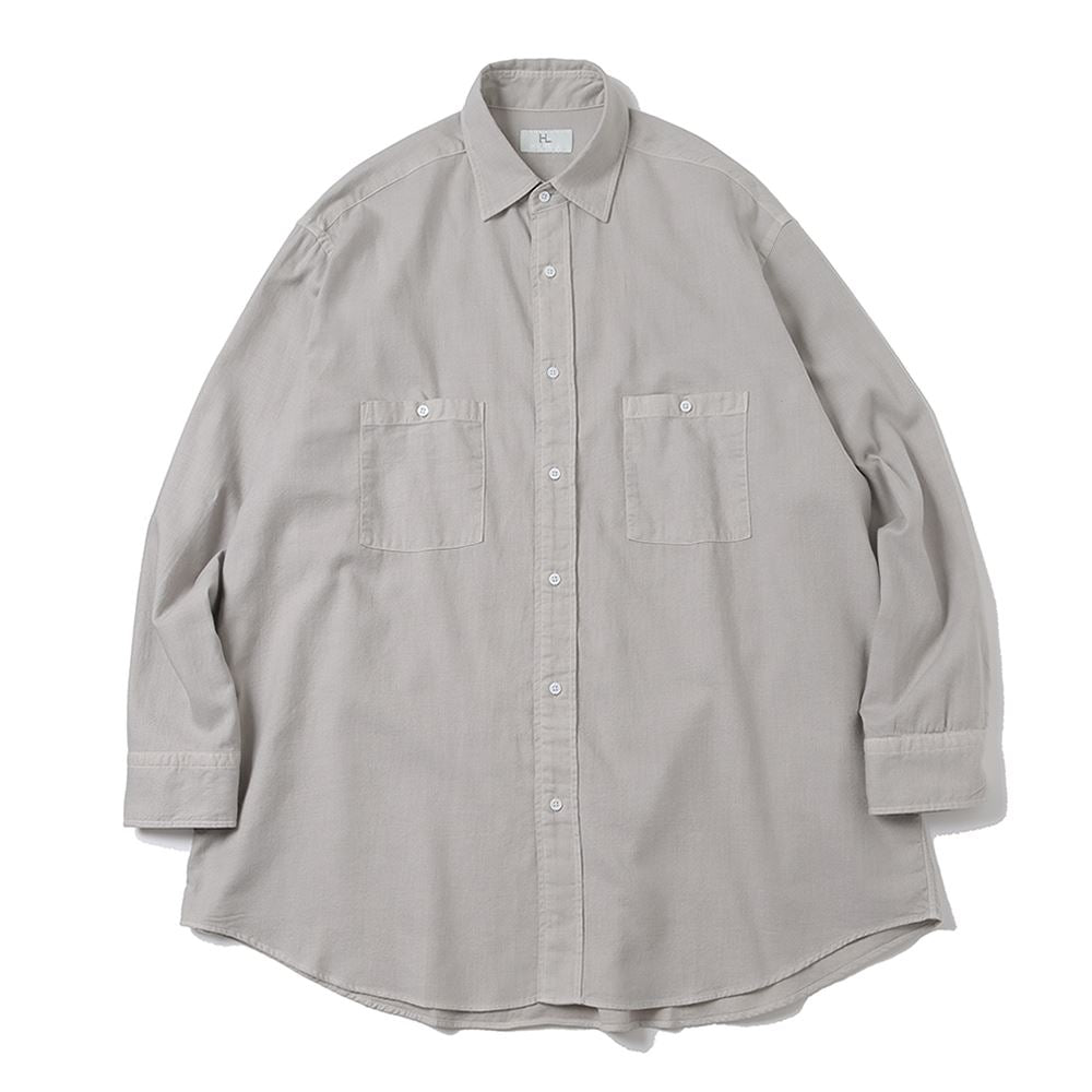 HERILL CASHMERE CHAMBRAY WORK SHIRTS 3 - シャツ