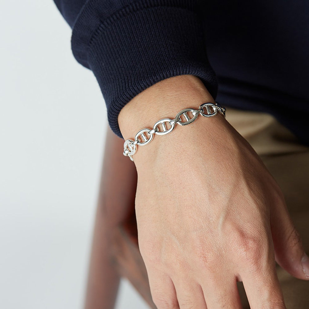 Anchor Link Bracelet -10mm-