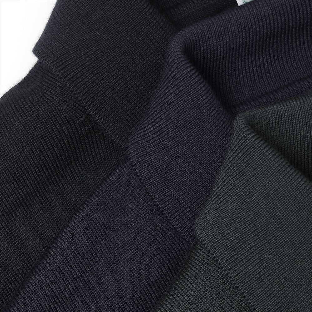 Wool Knit L/S Polo Shirts