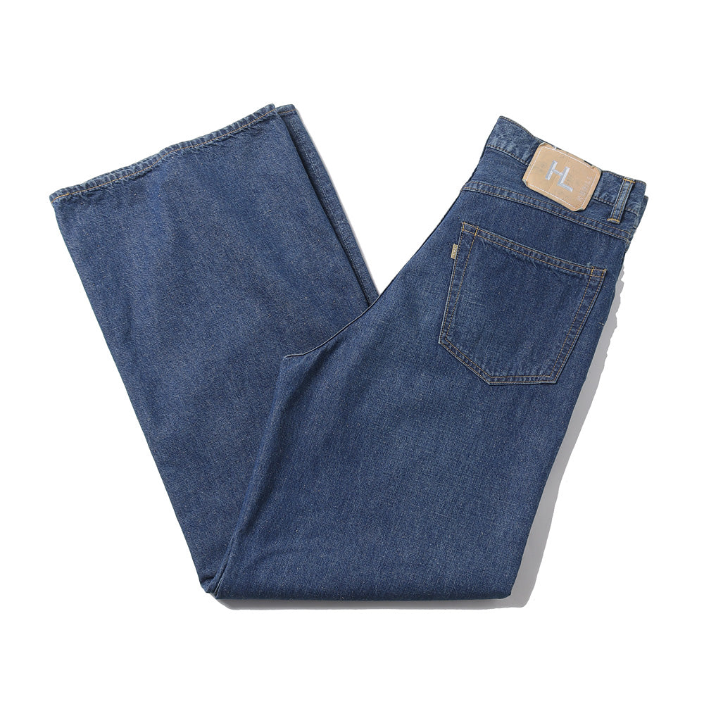 Nep denim sailor pants