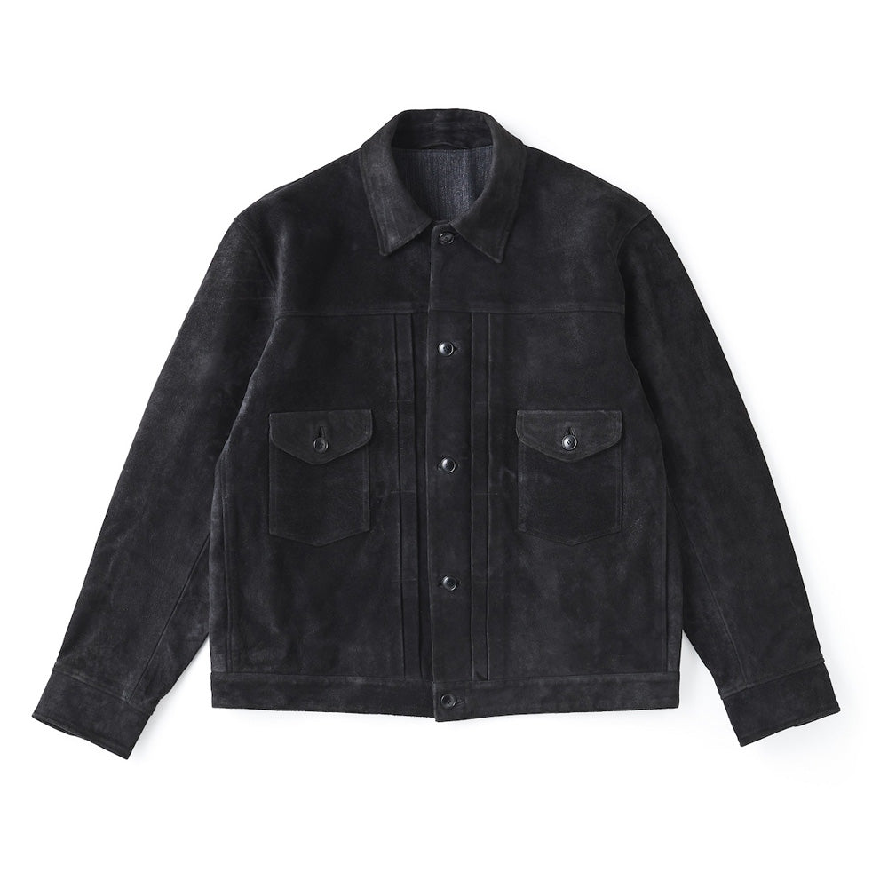 PATINA HORSE-HIDE JEAN JACKET (ROUGH OUT)