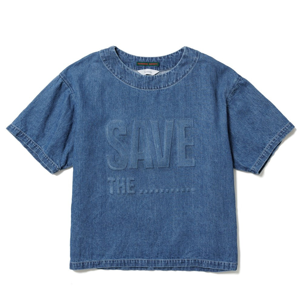 KATHARINE HAMNETT DENIM SMOCK