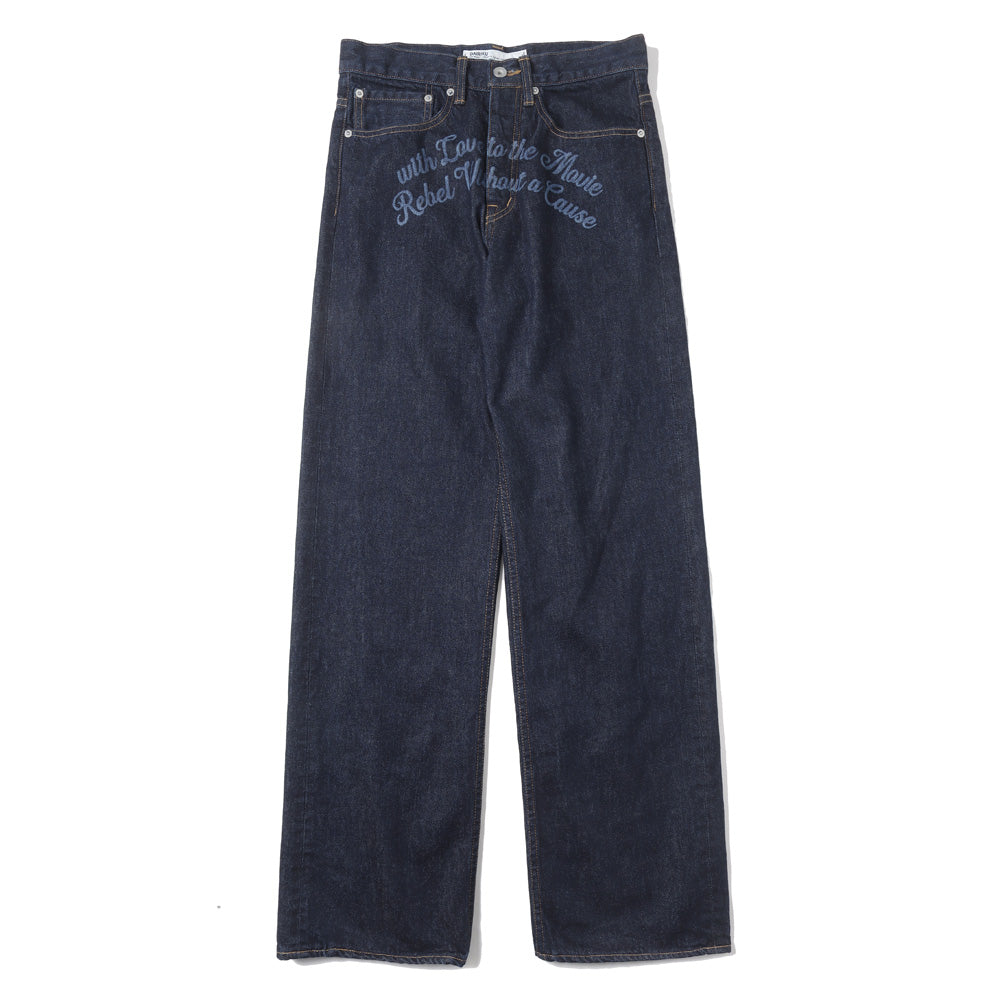 Onewash Straight Denim Pants