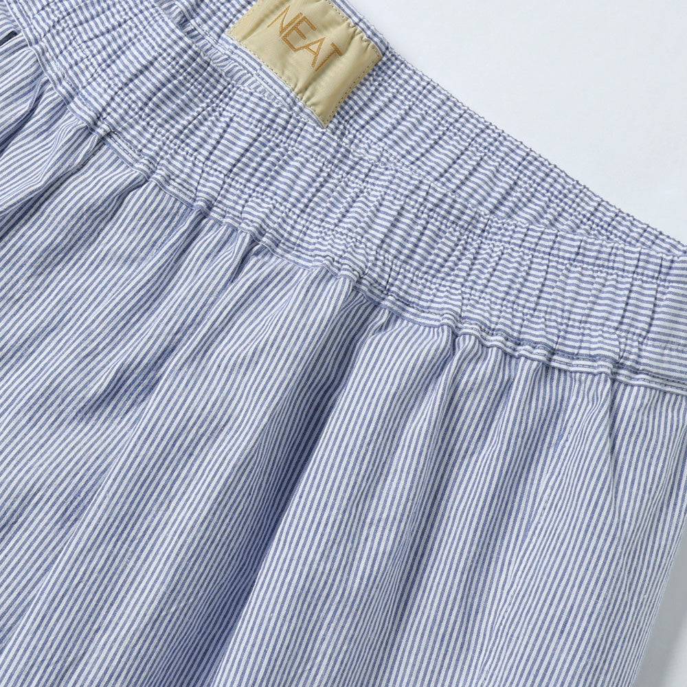 Cotton Stripe Big Trunks Shorts