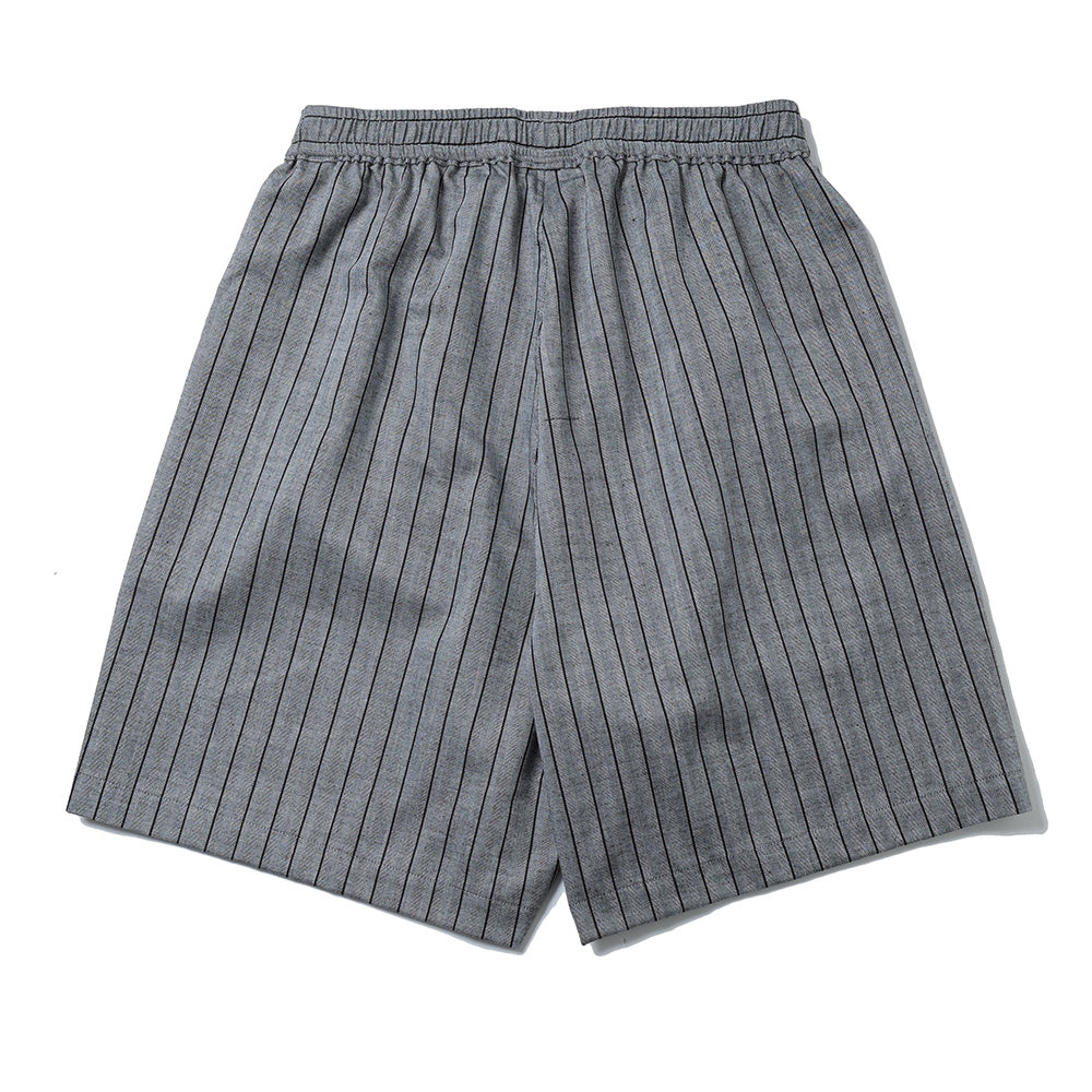 Cotton Herringbone Stripe Big Trunks Shorts