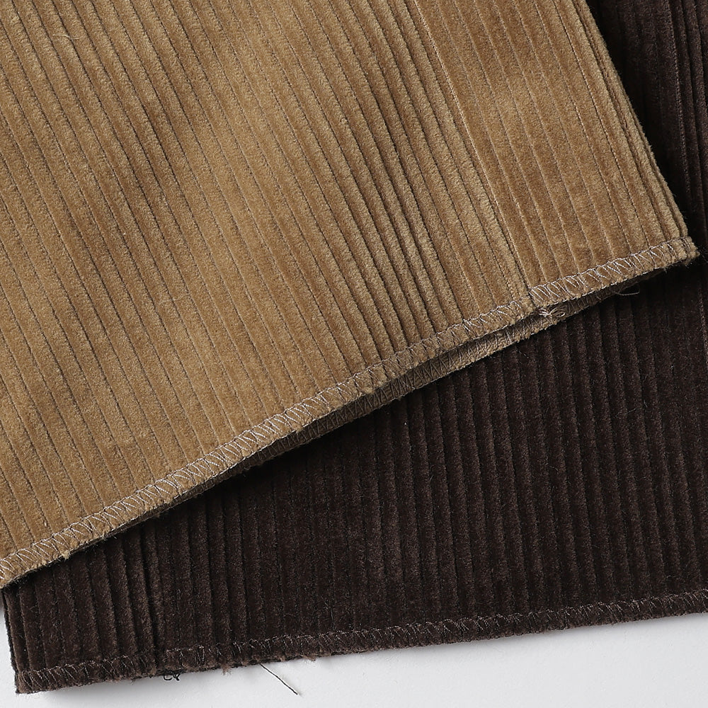 High density corduroy wide