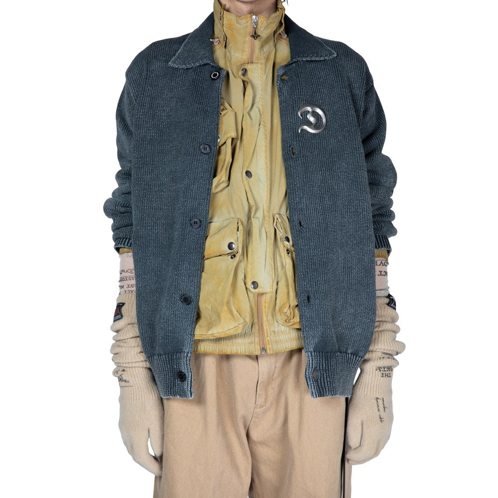 Vintage Dyed Knit Jacket