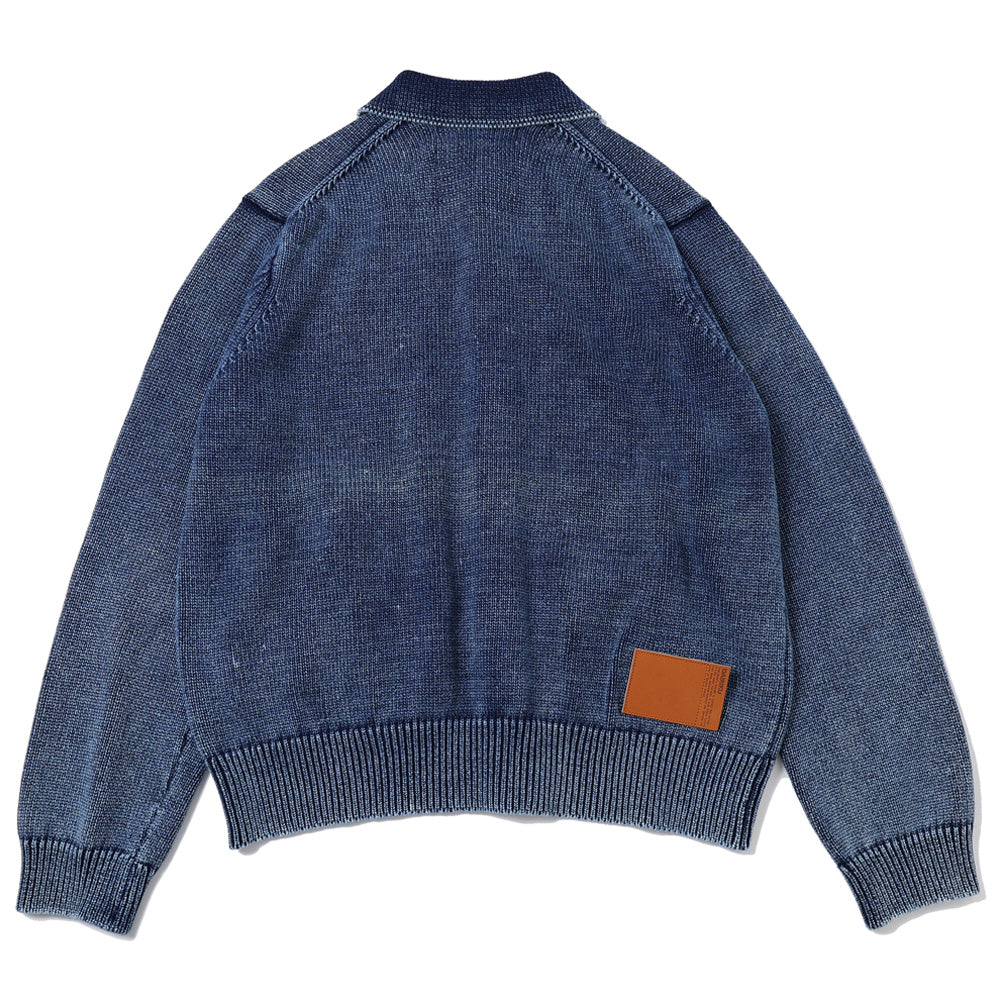 Vintage Dyed Knit Jacket