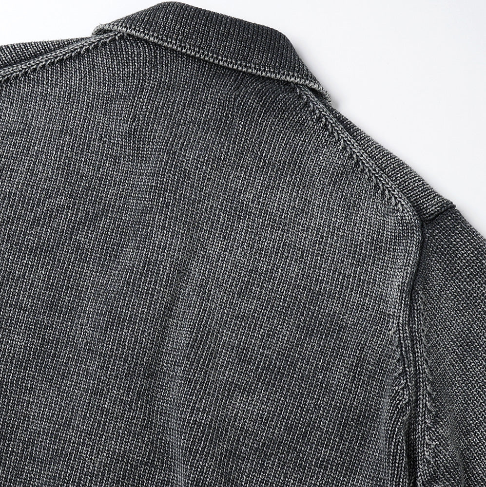 Vintage Dyed Knit Jacket